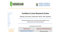 Desktop Screenshot of flrc.massey.ac.nz