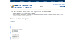 Desktop Screenshot of do-research.massey.ac.nz