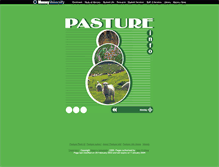 Tablet Screenshot of pastureinfo.massey.ac.nz